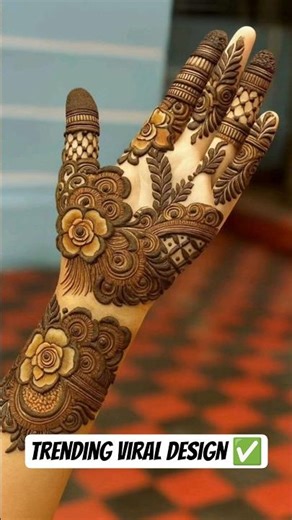 Latest Dubai Style Mehndi Design 2026 Simple & Elegant Arabic 👌🌿♥️ Mehendi #arabiandates