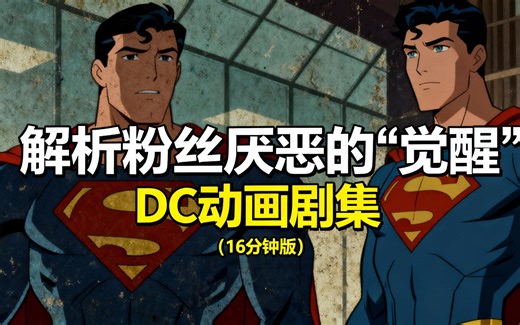 [中配]解析粉丝厌恶的“觉醒”DC动画剧集（16分钟版） - The Explainer Comics