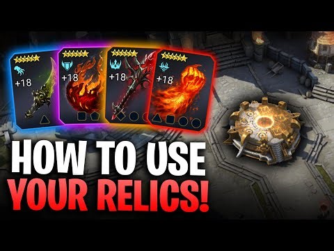The Ultimate Relic Guide! - Strong Combos, Upgrading & Resource Explanation - Raid Shadow Legends