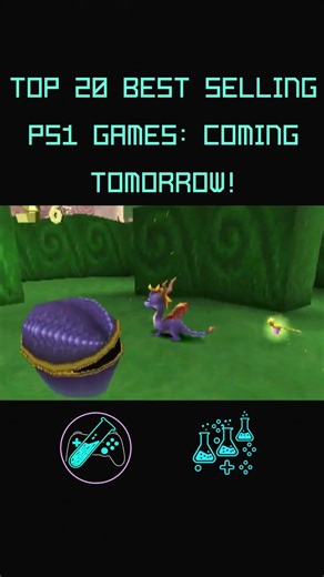 Top 20 Best Selling PS1 Games Coming Tomorrow