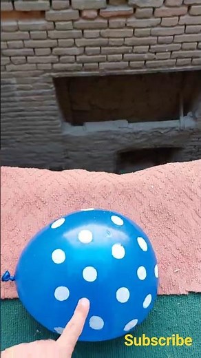 🟠🟣🔵 Experiment: Dropping Orange, pink spots and blue water balloons from a height #shorts #balloon