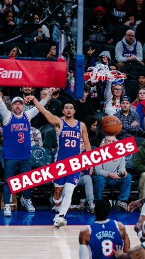 Philadelphia 76ers on Instagram: "BACK-TO-BACK JMAC!! 👌"