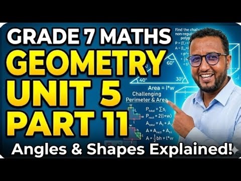 Maths grade 7 Stop Struggling with Perimeter & Area! (Grade 7 Unit 5)