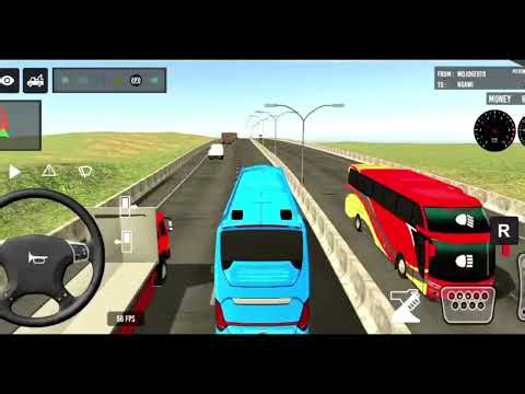 🥰BUS SIMULATOR INDONESIA || Bus 🚌 Driving👮 City euro Coach bus simulator 🔥-Android Gameplay Bus 2024