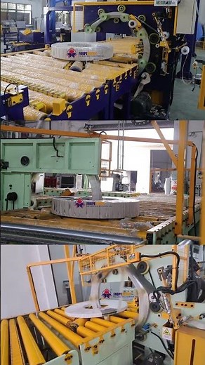 Automatic Steel Coil Wrapping Machine | Full Packaging Line Solution | Save Labor & Cost