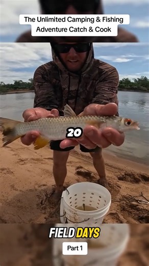 The unlimited camping & fishing adventure catch and cook #fielddays #catchandcook #survival #outdoors | Field Days