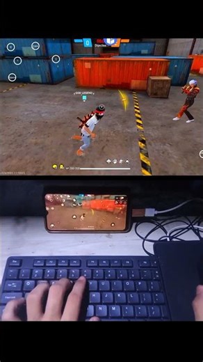 GG Mouse Pro 2 keyboard mouse game play 🔥