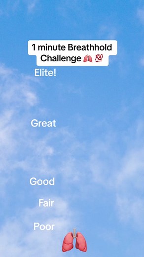 1️⃣ Minute Breath Hold challenge! 🫁💯 🚶‍♂️ Try this walking its twice as hard ⚠️ never practice breathwork near water or while operating machinery #breathwork #breathhold #lungcapacity #breatheandthinkbetter