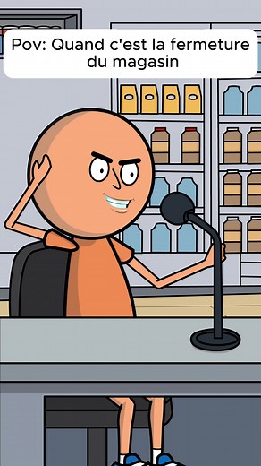 Quand c'est la fermeture du magasin 😂🤣 #humour #animation #drole #Gadgets #sketch #divertissementdgets #sketch #divertissement C | Tama Animation