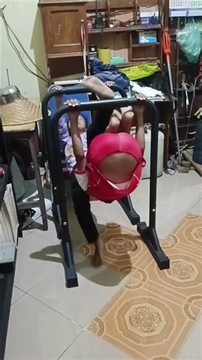 Progres Dan Cirkus Akrobatik Di Rumah #workout #akrobatik #dance #koprol