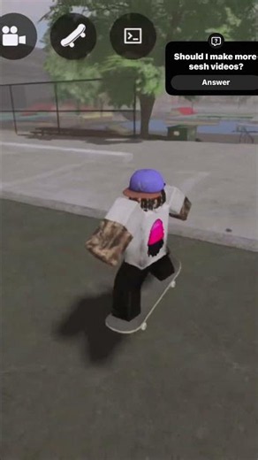 Day, one of trying to hit a tre flip grind in Sesh#skateboarding #skateboardinghalloffame #sesh#rbx