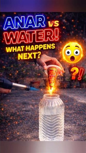 Anar vs Water Challenge 😱 | Crazy Science Experiment Shorts | What Happens Next?