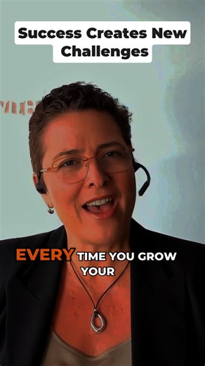 Josselyne Herman-Saccio on Instagram: "If you think you're failing, think again. 🎯 Every time your business expands - your team, your income, your visibility- new challenges appear. More decisions. More complexity. More breakdowns. That's not a sign you're off track. It's evidence you're playing a bigger game. $100K problems look nothing like $500K problems. And $500K problems don't resemble $20M problems at all. The problems didn't show up because you're doing something wrong. They showed up b