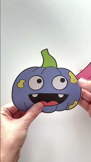 Disguise a Pumpkin as a Monster Project for Kids