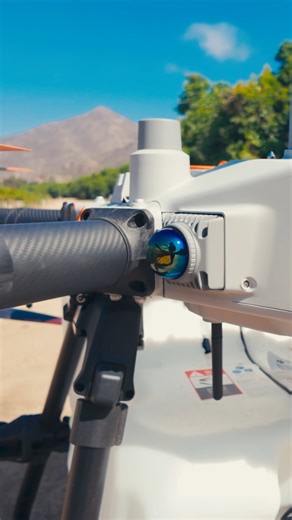DJI Agras T100: Precision drone components in slow-mo. Advanced spraying tech for crop protection. #DJI #Drone #DJIAgrasT100 #PrecisionAgriculture #djiagriculture #DroneSpraying #agtech #slowmotion | Talos Drones