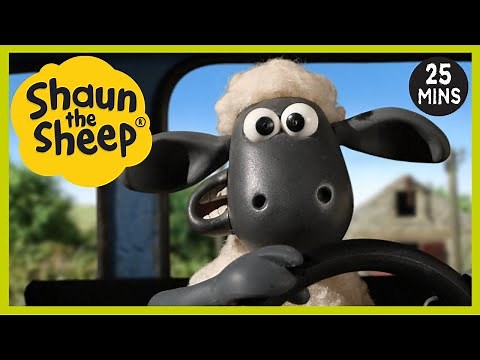 Shaun the Sheep🐑 Full Episodes👻 Spooky Haunted Farmhouse (Scary) | Cartoons for Kids