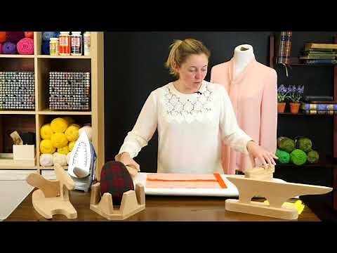 Point Presser, Tailor's Board, Tailors Clappers Jacksons Woodworks Pressing Items Demonstration