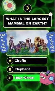 🧬 Biology Quiz | Test Your Science Knowledge! 🧪