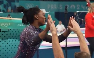 Nothing Says Olympics Quite Like Simone Biles Sticking The Landing On A Double Backflip Vault | Whiskey Riff
