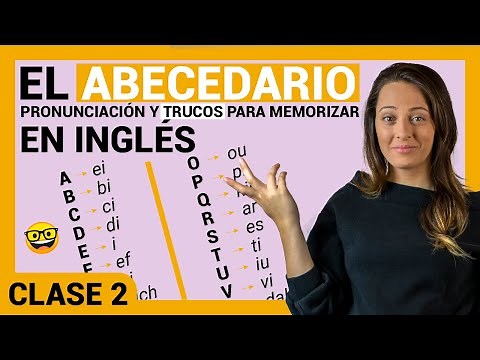 EL ABECEDARIO en inglés 🔊PRONUNCIACIÓN fácil y rápido🚀 ▶ [＃2 Clase]