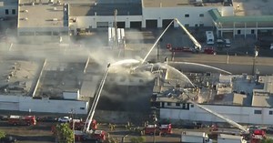 Video: Commercial Fire Burns Poultry Factory, Adds to List of Food Processing Fires This Year