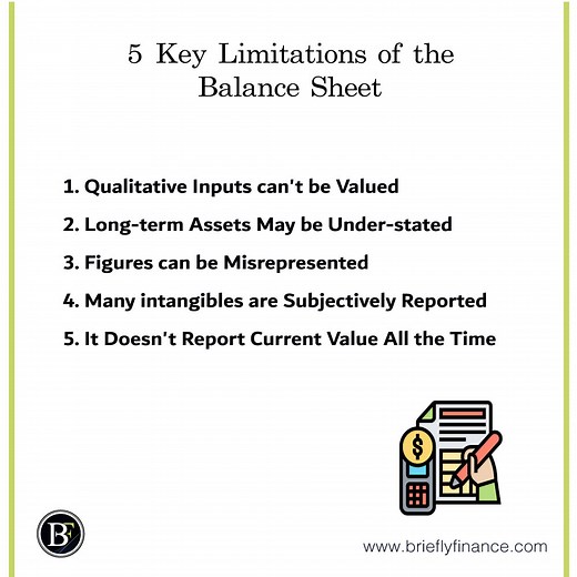 5 Key Limitations of the Balance Sheet