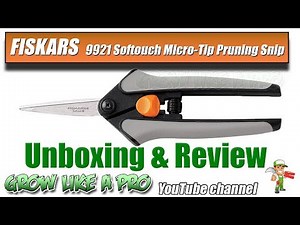 FISKARS Softouch Micro Tip Pruning Snip Review