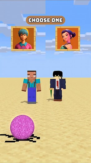 2.2K views · 34 reactions | HELP Herobrine To Choose One And Kick The Bedrock | Danny Bionic Gaming | Facebook