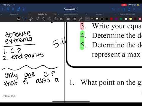 Solving Optimization Problems (5.11)