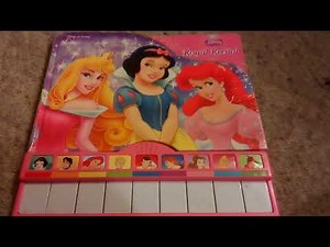 Disney Princess Musical Book