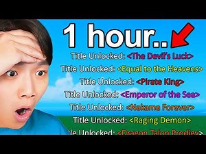 Can I Get Every Title in 1 Hour?