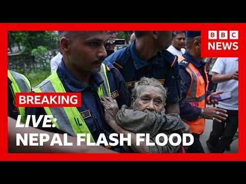 LIVE: Nepal flash flood kills hundreds as new flood fears grow | BBC News