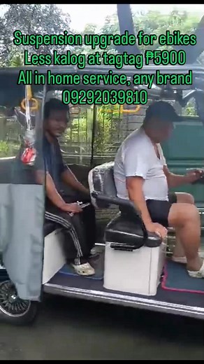 2.6K views · 11 reactions | Ebike kalog problems, umaangat ang gulong, home service natin yan. Suspension upgrade. ₱5900 All in. No hidden charges. 09292039810 #aviaebike #nwowemcgolf #luodaebike #nwowemc #GoSolarSmart #yonslandebike #swingarmupgrade #lesstagtag #bawaskalampag #emcgolf | MS Design and Fabrication | Facebook