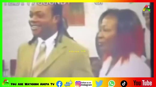 Rare Video of Daddy Lumba and First Wife Akosua Serwaa's Court Marriage in Germany Surfaces | Adepa Tv