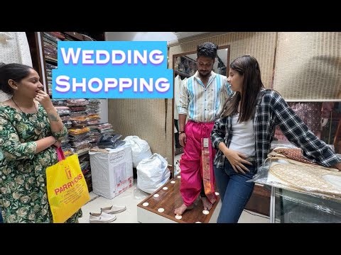 खादाड दिवस || Wedding shopping || Mandar ch lagna ||