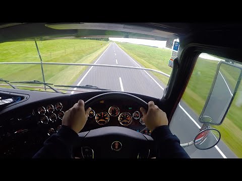 Kenworth K200 ride along and POV