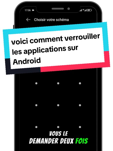 voici comment verrouiller les applications confidentielles sur Android #smartphone #astuce #code #android #securitybreach