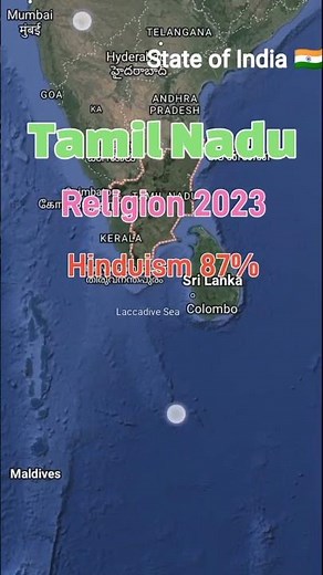 Religion Of Tamil Nadu|Demographic of tamil nadu, India 🇮🇳|
