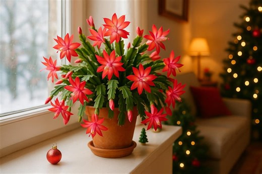 cactus de Noël : si votre plante reste verte chaque hiver, ces 12 erreurs d'arrosage et d'humidité l'empêchent en silence de fleurir