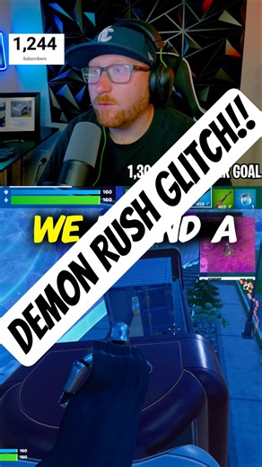 Demon Rush Glitch! #shorts #fortnite #fortniteclips