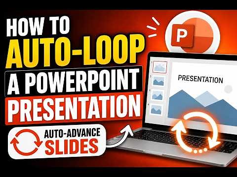 How to Auto-Loop a PowerPoint Presentation (Auto-Advance Slides)