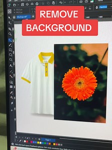 Hapus background lebih mudah pakai fitur ini di CorelDRAW 🔥 #coreldraw #removebackground