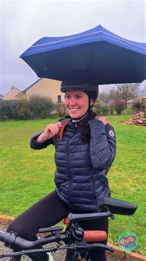 Never get wet while you're riding again 🚲😍 #shorts