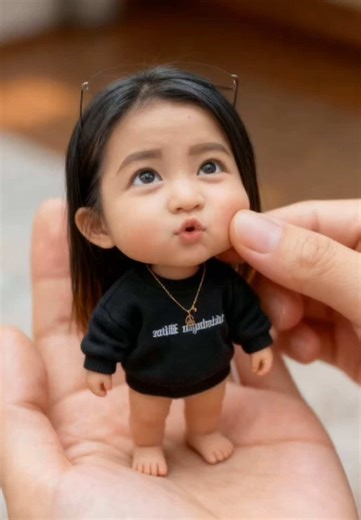 Cute 😍🥰 #babyAI #fypシ #iamangelle