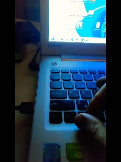 How to Turn on laptop keyboard light || #laptop