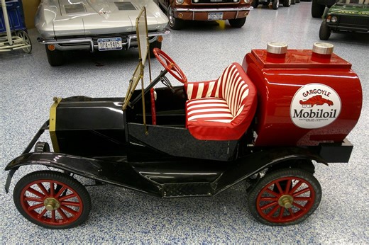 No Reserve: Model T-Style Mobil Tanker Go-Kart