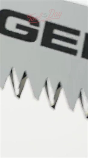 Triple-ground and impulse-hardened teeth enables a precise, clean cut...