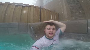 68K views · 492 reactions | Hangin' out in our indoor/outdoor Hot Tub in Aquatopia with Addam! #Aquatopia | Camelback Resort PA | Facebook