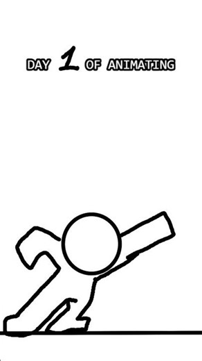 Day 1 of Animating #animation #practice #ytshorts #fypシ #shorts