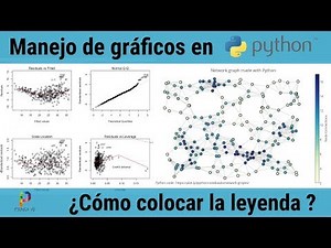 CÓMO PONER LEYENDA a un GRÁFICO ► PYTHON [ MATPLOTLIB ] ✅